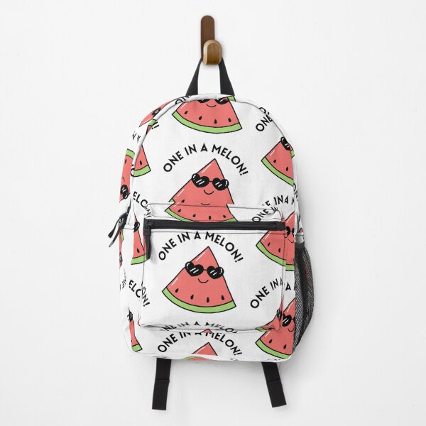 Item preview, One in a Melon cute food pun  designed and sold by Strictly McCracken.