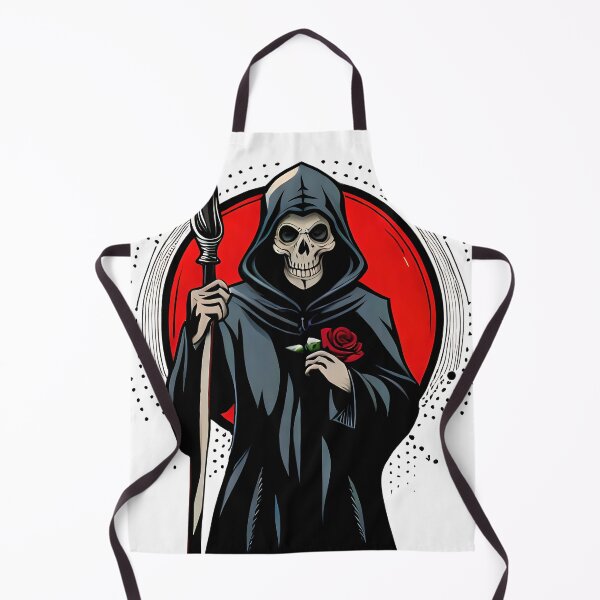 Item preview, The Eternity's Embrace - Grim Reaper Holding a Single Rose designed and sold by GalihDA.