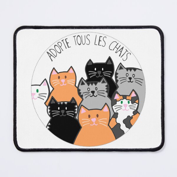 Item preview, Adopte Tous Les Chats designed and sold by cwillustration.