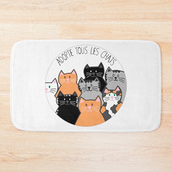 Item preview, Adopte Tous Les Chats designed and sold by cwillustration.