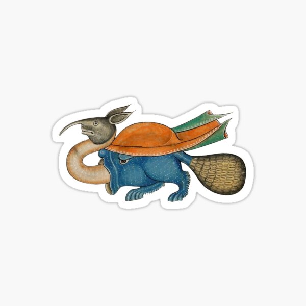 Artikel-Vorschau von mittelalterlicher Drache, designt und verkauft von allthestickerzz.
