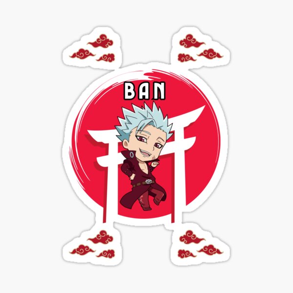 Chibi Ban - Nanatsu no taizai Sticker