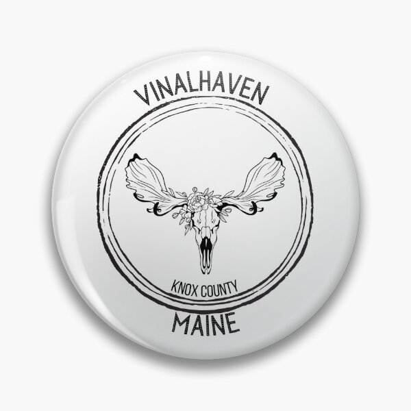 Item preview, Vinalhaven Maine Moose Skull designed and sold by Ashley Gagnon.