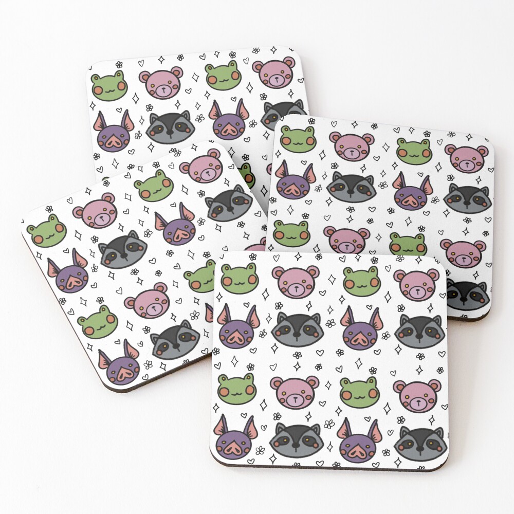 Item preview, Coasters (Set of 4) designed and sold by Rabbittooth.