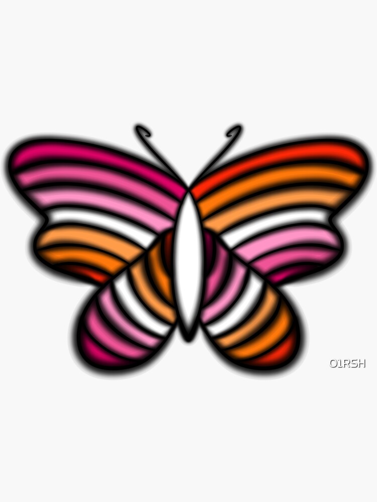 Pride Moth Stickers Vinyl Stickers 3 Inch Stickers Insect Art Pride Flags  Pride Art 