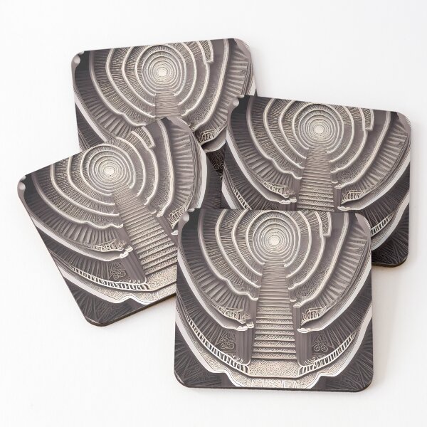 Item preview, Dance of Dimensions: Impossible Moving Staircases designed and sold by Transelasticart.
