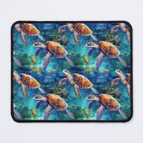 Item preview, Turtle Odyssey: A Hawaiian Marine Mosaic designed and sold by HarmonyMosaic.