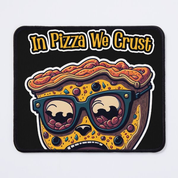 Item preview, Funny Pizza Tee: In Pizza We Crust designed and sold by Paolospresent.