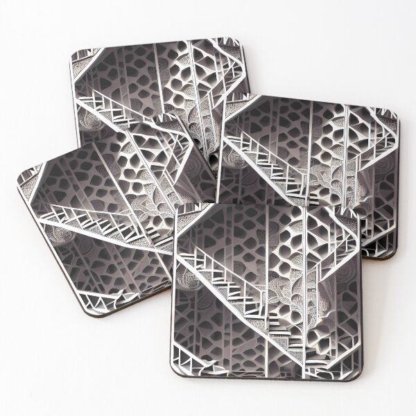 Item preview, Eternal Staircases: Infinite Perspective in the Labyrinth of the Mind designed and sold by Transelasticart.