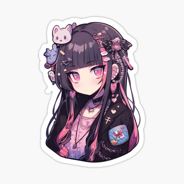 Buy 42 Cute Anime Girl Sticker Set Japanese Girl Deco Stickers Online In  India | lupon.gov.ph