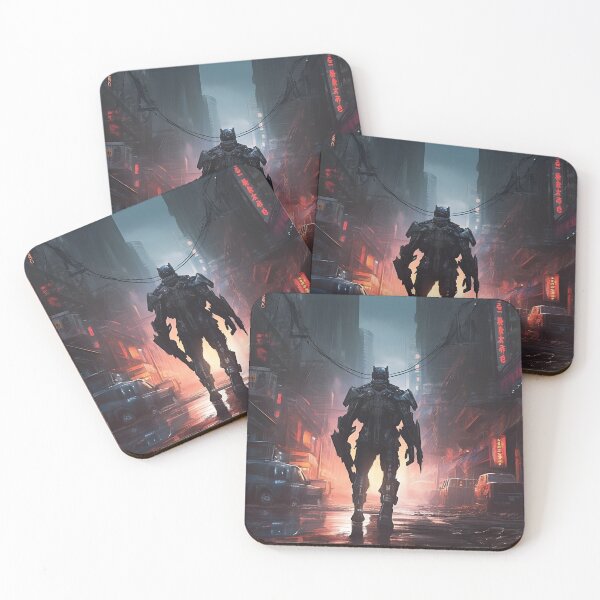 Item preview, killer robot in city designed and sold by boldbrushstroke.