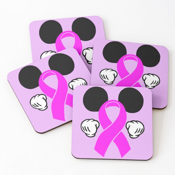 Item preview, Mouse Ears Awareness Ribbon (Pink) designed and sold by Chronic Illness Awareness Shop.
