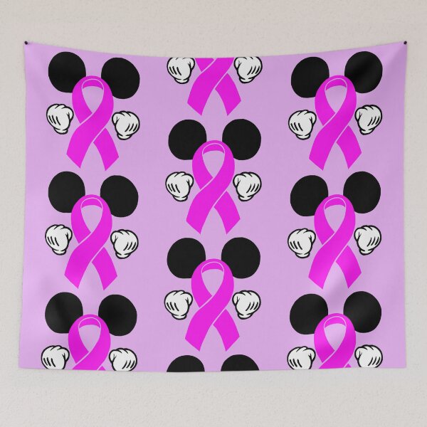 Item preview, Mouse Ears Awareness Ribbon (Pink) designed and sold by Chronic Illness Awareness Shop.