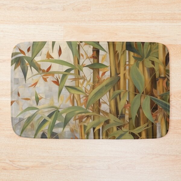 Artikelvorschau, partial bamboo leaf and birds with gold and bronze12 entworfen und verkauft von UnaWu533.