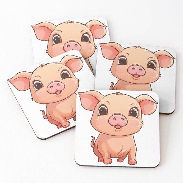 Item preview, Chibi Pig Image designed and sold by PopPopGfx.