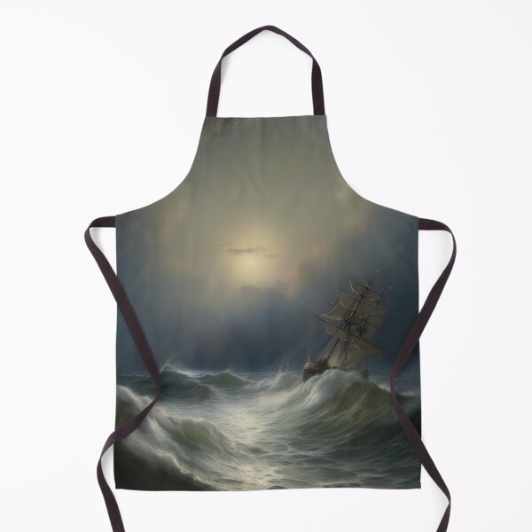 Item preview, Boat and sea landscape painting designed and sold by LLartstation.