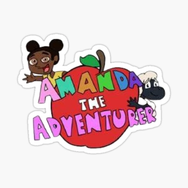 Amanda The Adventurer Sticker Set Sticker for Sale by sixfiftyfive