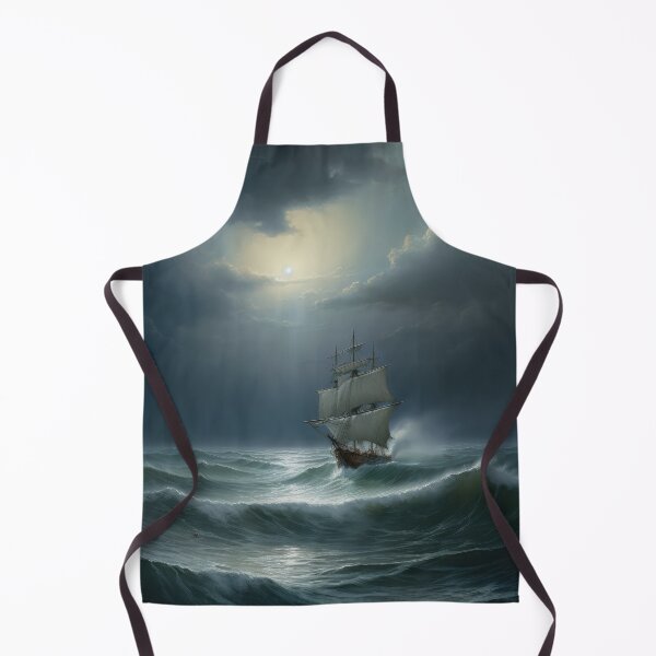 Item preview, Boat and sea landscape painting designed and sold by LLartstation.