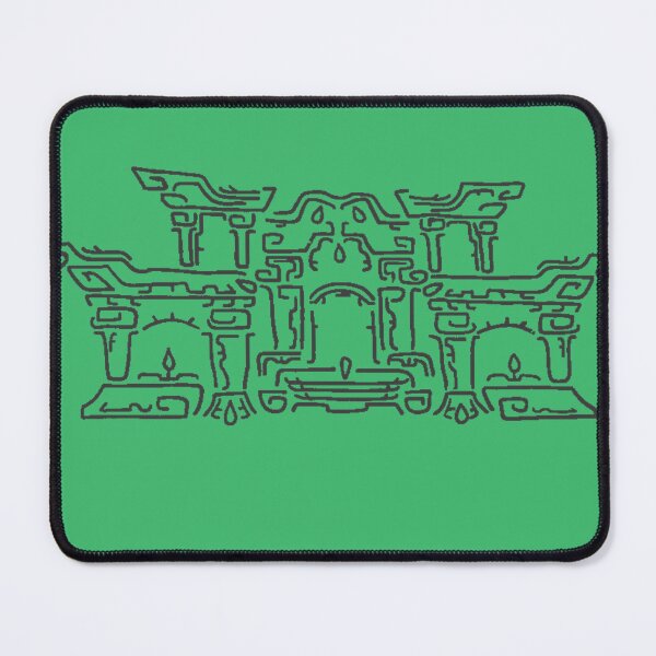 Item preview, Black on Green Geoglyph 2 (Totk) designed and sold by HeartonSleeves.