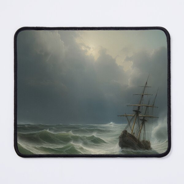 Item preview, Boat and sea painting designed and sold by LLartstation.