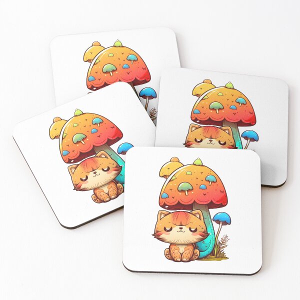 Item preview, MUSHROOM CAT - Cute Aesthetics designed and sold by DesginsDone.