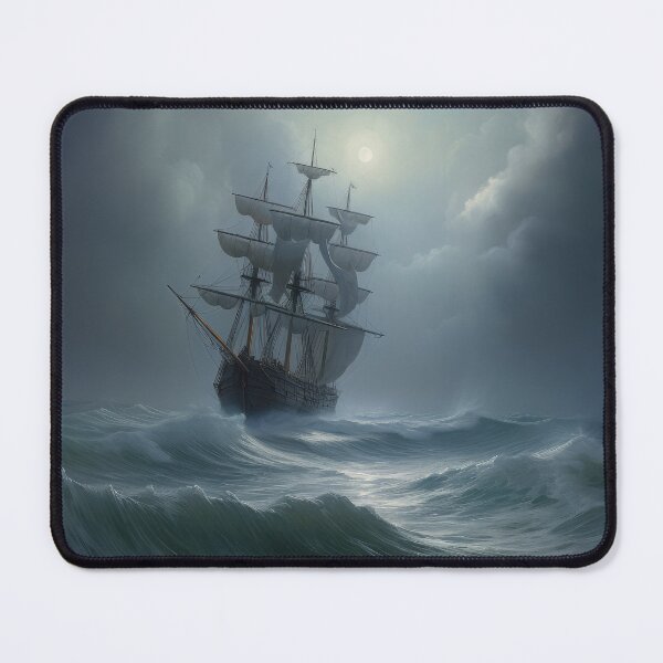 Item preview, Boat and sea landscape painting designed and sold by LLartstation.