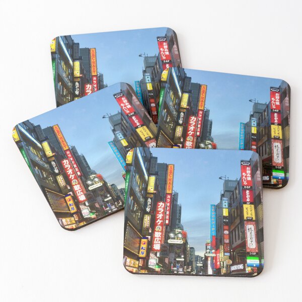 Item preview, Shinjuku Street in evening designed and sold by invisigoth1013.