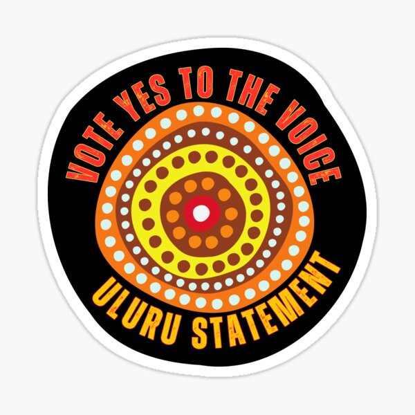 Vote Yes To The Voice - Uluru Statement Sticker