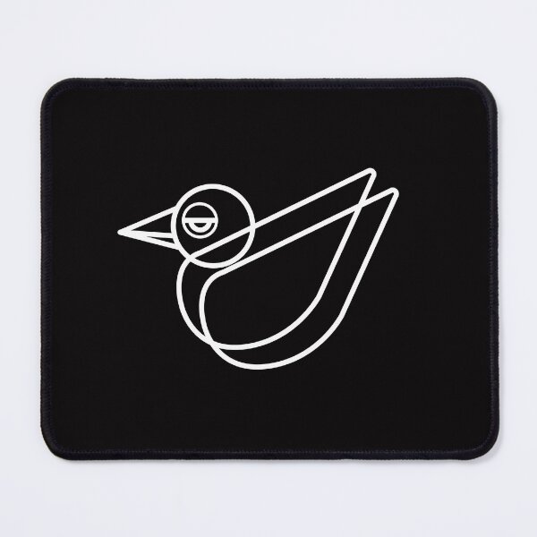 Aperçu de l'œuvre Oiseau Lineart Minimaliste créée et vendue par Rustic Valley Studio.