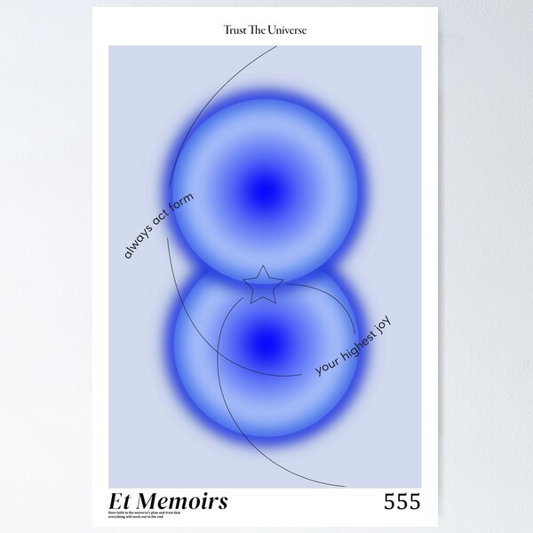 Item preview, Embracing the Cosmic Flow designed and sold by moodboardzz.