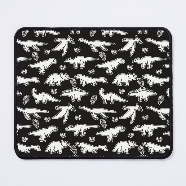 Item preview, Black Dinosaur Collage designed and sold by West Dog Craft.