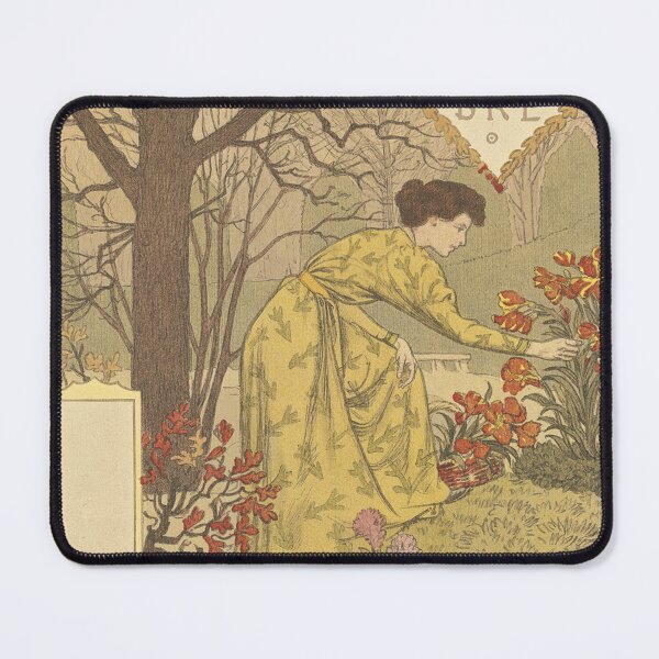 Item preview, Eugene Grasset, Les Mois, 1896, November, Art Nouveau designed and sold by NouveauEra.