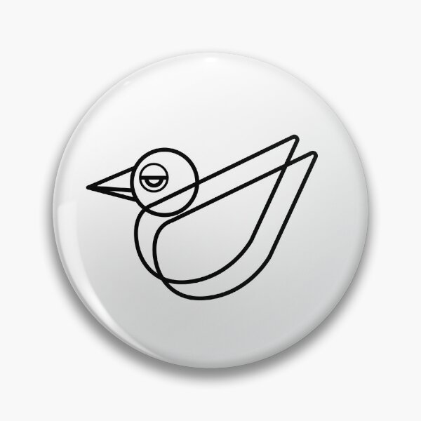 Artikelvorschau, Minimalistischer Vogel-Lineart entworfen und verkauft von Rustic Valley Studio.