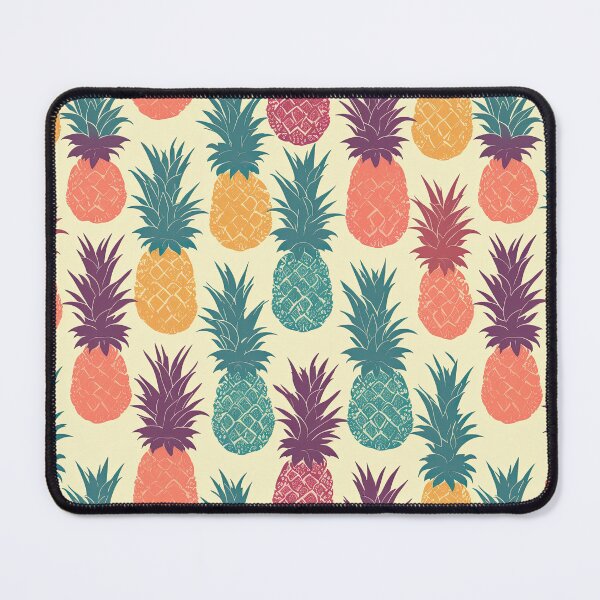 Item preview, Colorful Pastel Pineapples Pattern designed and sold by TheArtMage.