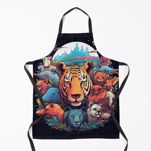 Item preview, Mythical Reverie: Vibrant Animal Companions in Nightmarish Realism designed and sold by Bee Happy Creative™.