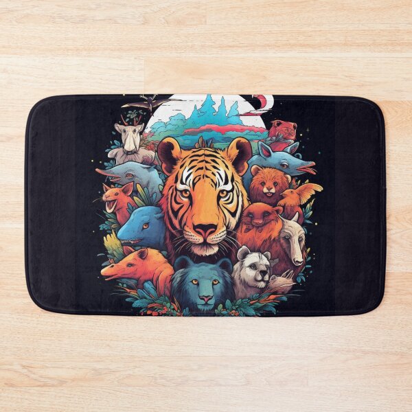 Item preview, Mythical Reverie: Vibrant Animal Companions in Nightmarish Realism designed and sold by Bee Happy Creative™.