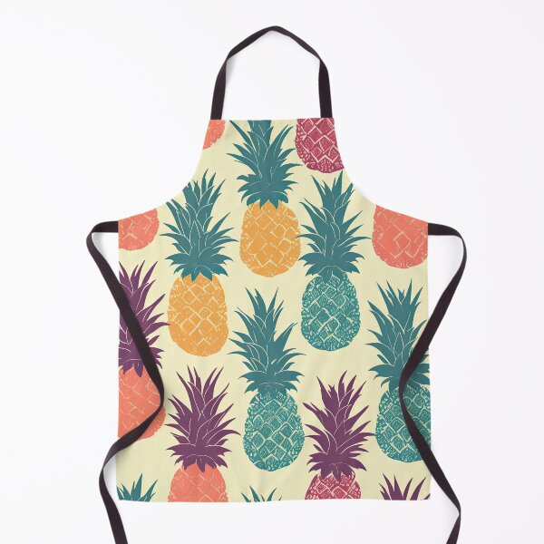 Item preview, Colorful Pastel Pineapples Pattern designed and sold by TheArtMage.