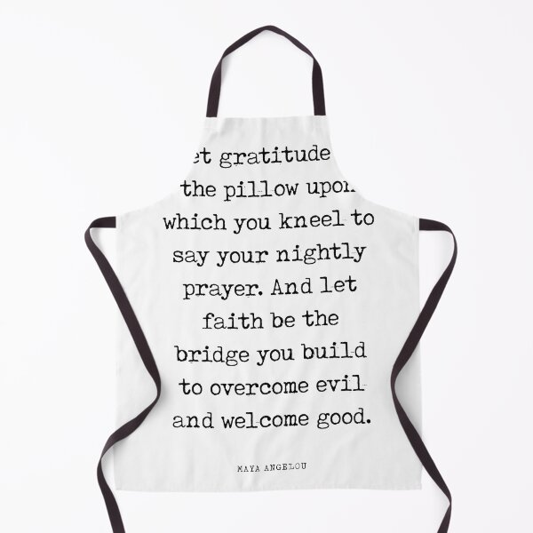 Artikelvorschau, Let gratitude be the pillow - Maya Angelou Quote - Literature - Typewriter Print entworfen und verkauft von Studio Grafiikka.