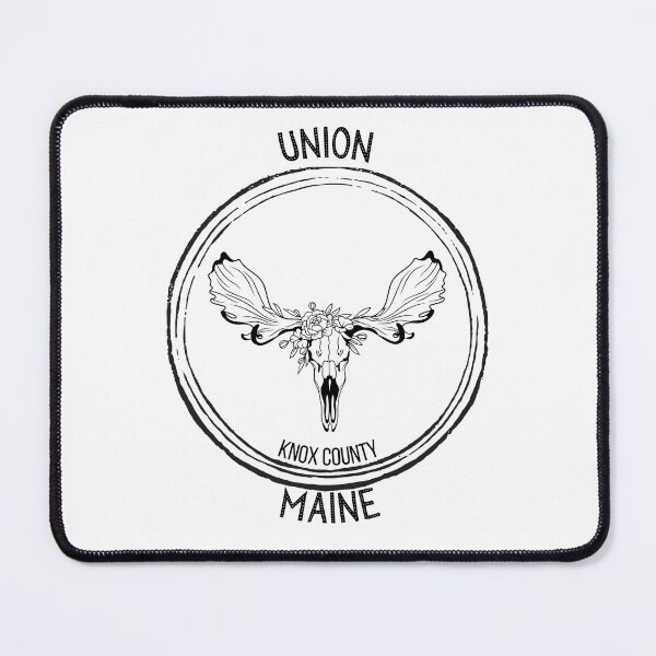 Item preview, Union Maine Moose Skull designed and sold by Ashley Gagnon.