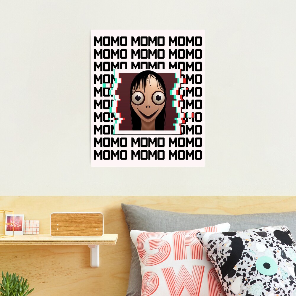 Momo Scary Pixel Art