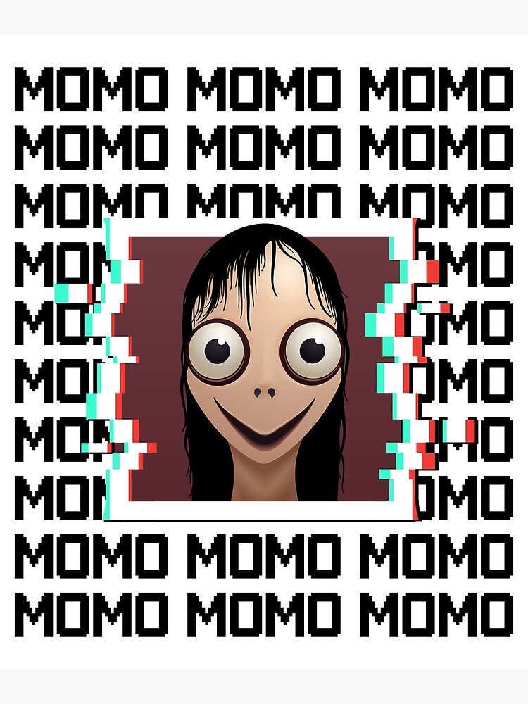 Momo Scary Pixel Art