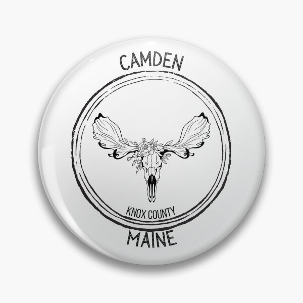 Item preview, Camden Maine Moose Skull designed and sold by Ashley Gagnon.