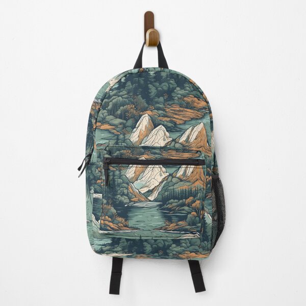 Item preview, Minimalist Mountainous Peaks – Seamless designed and sold by GalacticLabs.