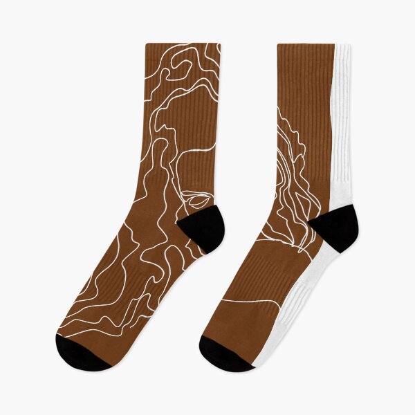Item preview, She is Fierce - Contemporary, Minimal Portrait 4 - Brown designed and sold by Studio Grafiikka.