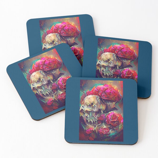 Item preview, red-skull designed and sold by Omarohisashi.