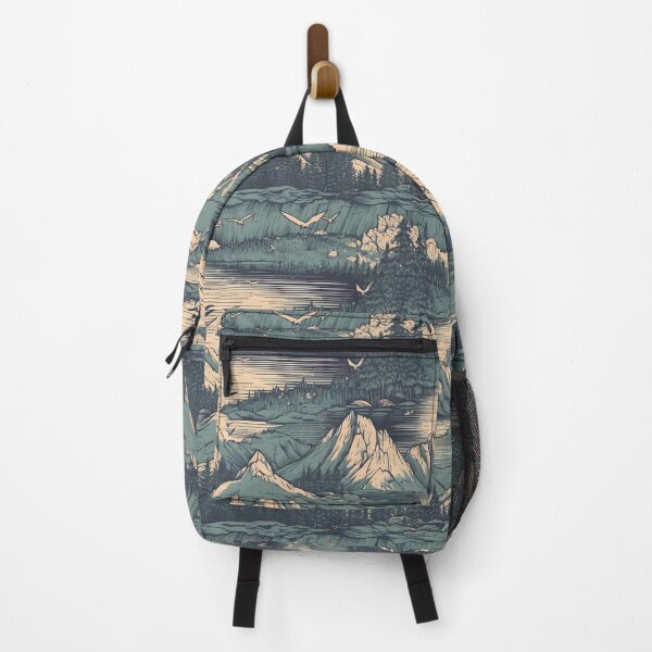 Item preview, Monochromatic Mountainous Peaks – Seamless designed and sold by GalacticLabs.