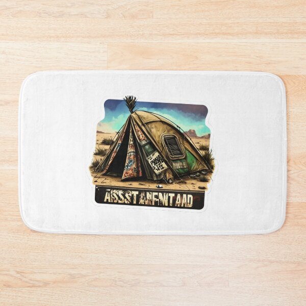 Item preview, Desert camp designed and sold by Stickermagician.