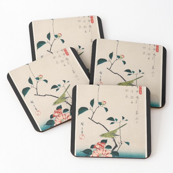 Item preview, Camellia and Nightingale  designed and sold by AnnamaeLedner.