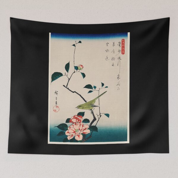 Item preview, Camellia and Nightingale  designed and sold by AnnamaeLedner.