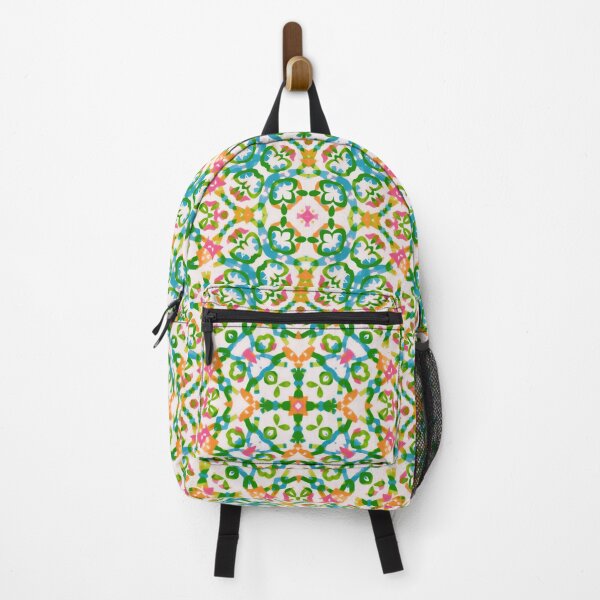 Item preview, Bright Painterly Abstract Garden in Hot Gelati Hues (pattern) designed and sold by PaisleyMcNoodle.